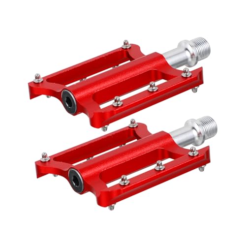 Pédales de vélo anti-dérapantes en aluminium à grande plateforme