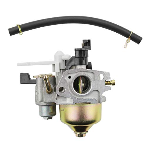 GOOFIT Carburador Minimoto 2 Tiempos De 19 Mm Reemplazo Para Gx120 Gx160 5.5hp 6.5hp Gx200 Gx240 8hp Gx270 9hp Gx340 Gx390 Pit Bike Atv Quad Ciclomotor Scooter Bicicleta Plata