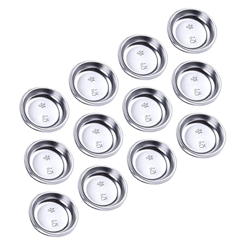 Cabilock 150pcs Round Sauce Dishes Plastic Condiment Plates for Barbecue Simple Sauce Bowl Non-slip Bottom Smooth Surface Stylish Seasoning Dish