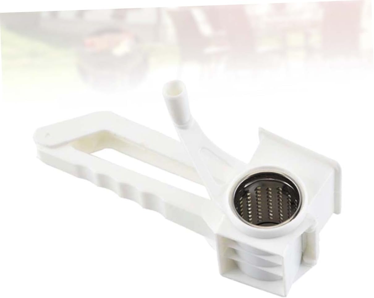 Ciieeo Rotary Cheese Shredder Cheese Grater Stainless Steel Blades Easy to Clean Nuts Fruits Carrots Potatoes