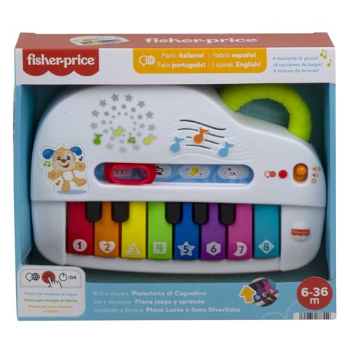 Piano para bebé Fisher-Price Ríe y Aprende, el regalo ideal para más de 6 meses 6