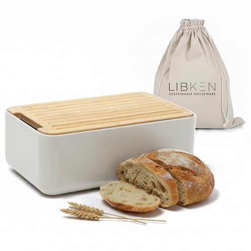 LIBKEN Steel Bread Box