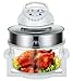Hoomei HM-5930 Forno alogeno ventilato 18L 12 L 1300 W Friggitrice aria calda Vaporiera