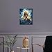 Paint by Number Kits Jesus Prayer Painting Kits for Adults DIY Number Painting for Adults Jesus Bathed in Light Paint by Numbers on Canvas Stress Relief Activity Wall Decor Gift for Friends(40x50cm)