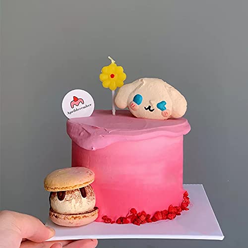 Flower Cake Candles, Flower Shaped Birthday Cake Topper Cake Decoration - 10 Pcs #TOP5