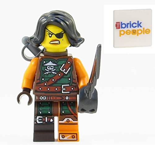 LEGO Ninjago: Skybound Sky Pirate Minifigure - Cyren with Scabbard and Skull Sword (70602)