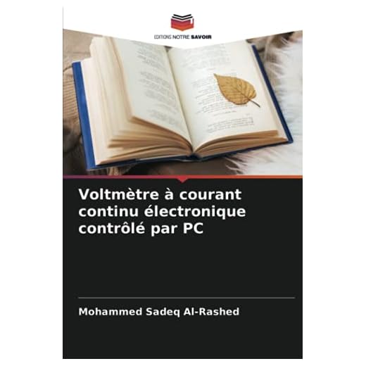 Voltmètre à courant continu électronique contrôlé par PC