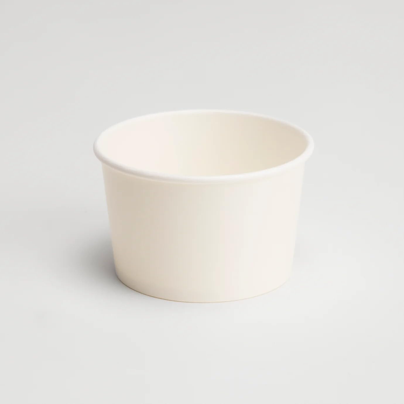 Foglish Home & Garden White Paperboard Soup Containers, 16Oz Food Storage Pots, 470Ml Disposable Takeaway Tubs, Ice Cream (10)