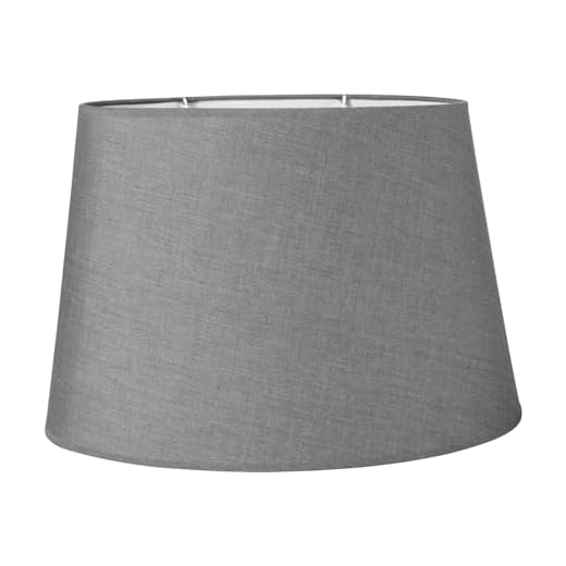 Lumissima Abat-jour ovale gris