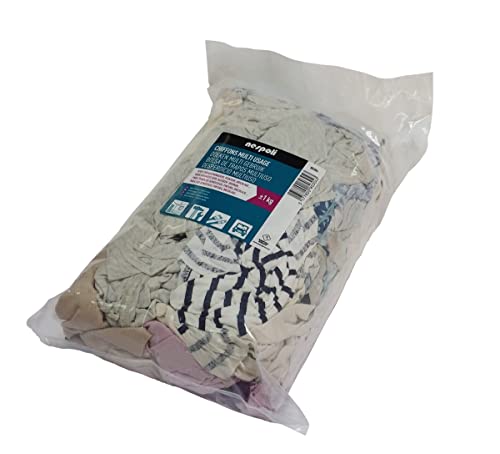NESPOLI Lot de chiffons 1 kg