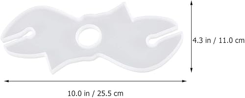 Miniatura 5 de EXCEART Moldes de resina para botella, soporte para copas de vino, moldes de resina epoxi, moldes de fundición de silicona para botellas de vino