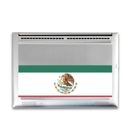 Image of Gaming Skin Compatible with HP Envy x360 16 inch (2023) - Mexican Flag - Premium 3M Vinyl Protective Wrap Decal Cover - Easy to Apply | Crafted in The USA by MightySkins