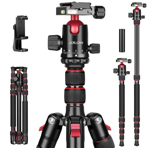 Victiv 80/85 inches Heavy Duty Tripod for Camera and Phone,