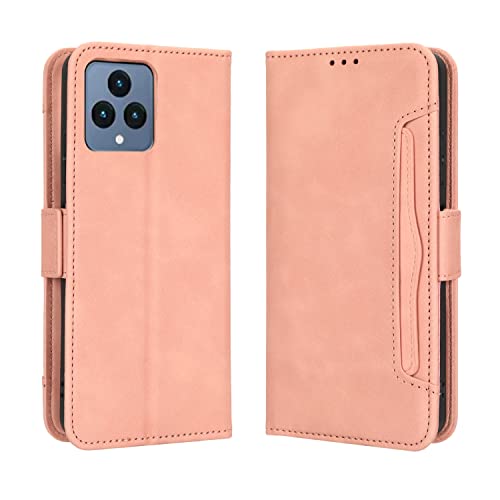 SHIEID Wallet Case for T-Mobile T Phone 5G Case, Flip Case for T-Mobile T Phone 5G Retro Style Wallet Magnetic Cover - Image 4