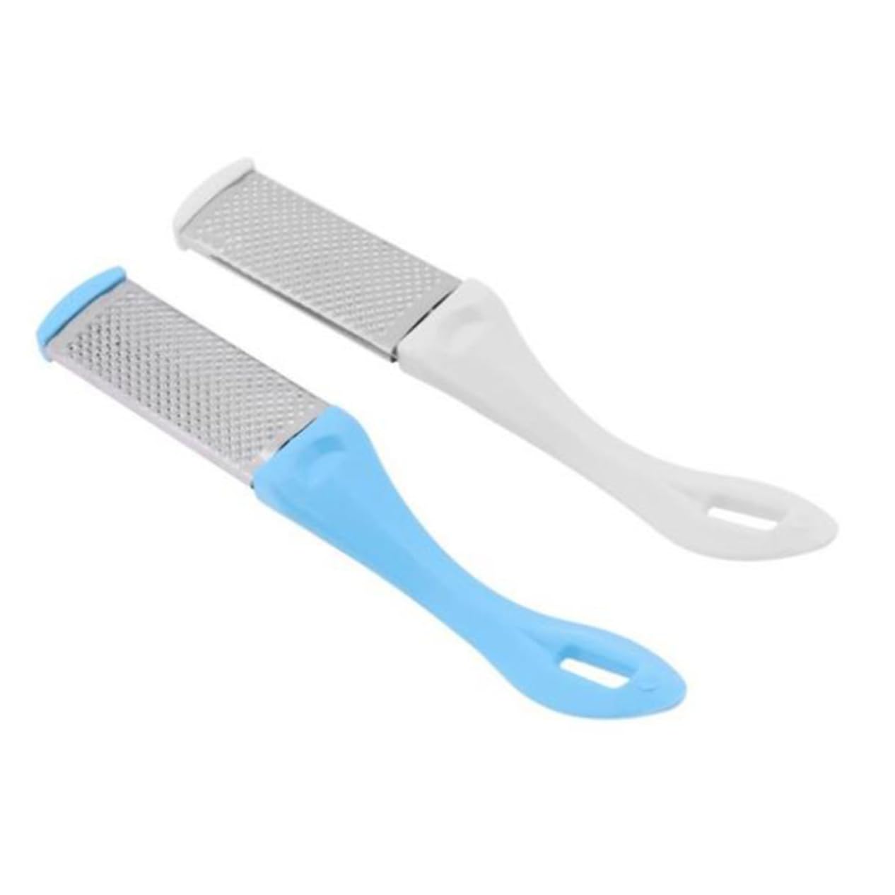 BESTYASH Double Sided Metal Foot Rasp Tool Matte Finish Exfoliating File for Dead Skin Removal Smooth Heels Durable Beauty Tool Random Color Random Color