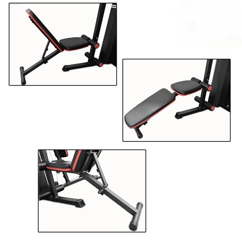 Image of Hercules Fitness Multi Gym SM208 160 lbs Home Gym Multi Gym 3 Station Machine All in one equipments for Workout Machine Chest Biceps Shoulder Back Triceps Legs Muscle Multiple use Exercise