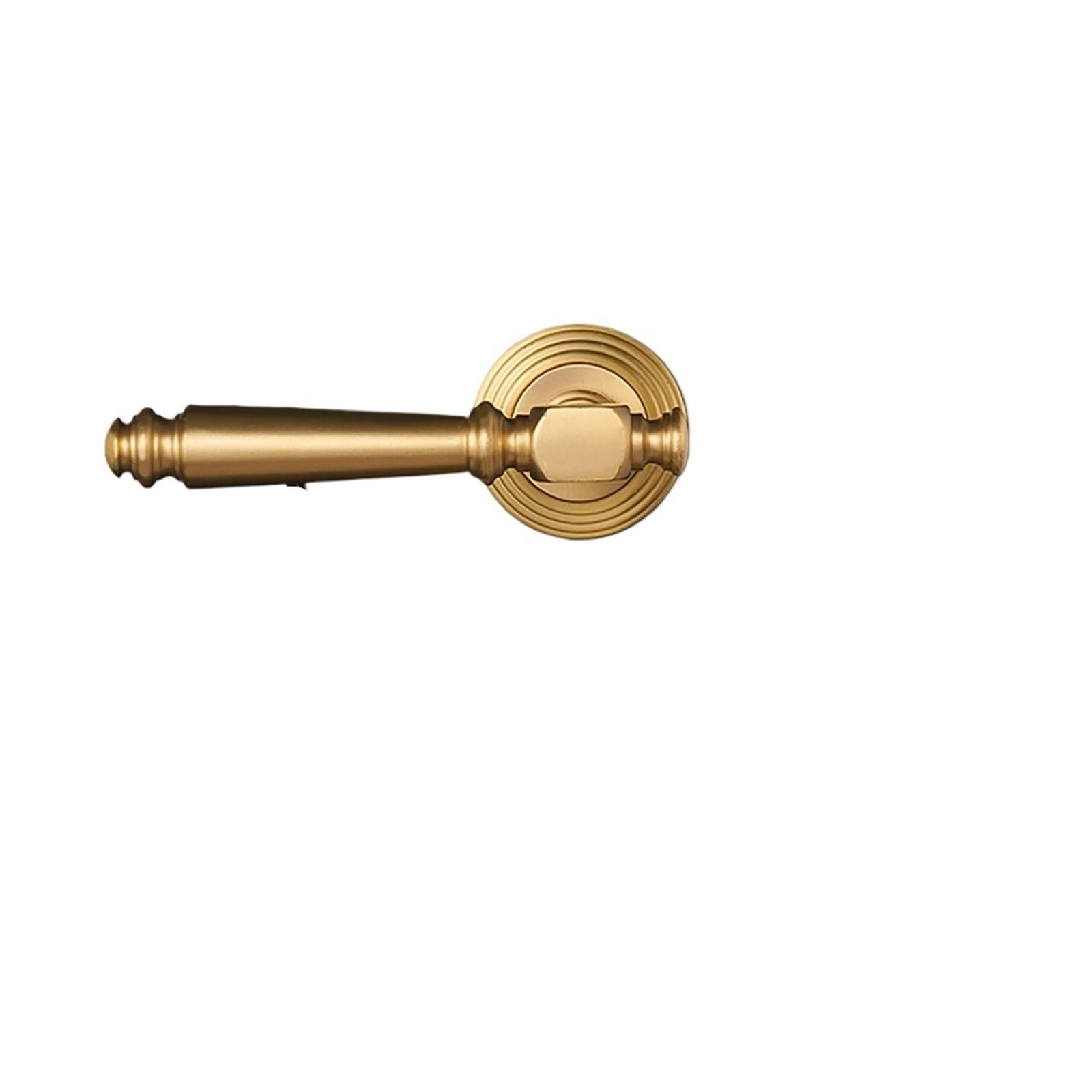 Fbxrxzfpj 8550Bk Flathead Lock Brass Door Lock Indoor French Bedroom Knob