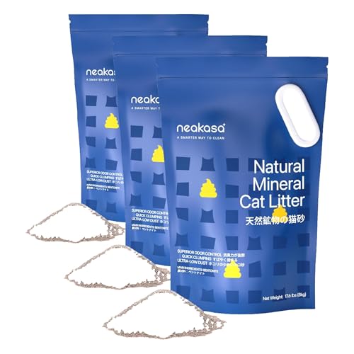 Image of Neakasa Mineral Cat Litter 52.8 lbs / 24 kg for M1 Open-Top Self-Cleaning Cat Litter Box (Pack of 3)