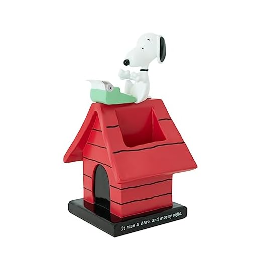 Grupo Erik Lapicero Snoopy - Portalápices escritorio 3D - Lapicero escritorio Snoopy ideal accesorio papelería Snoopy - Producto con licencia oficial