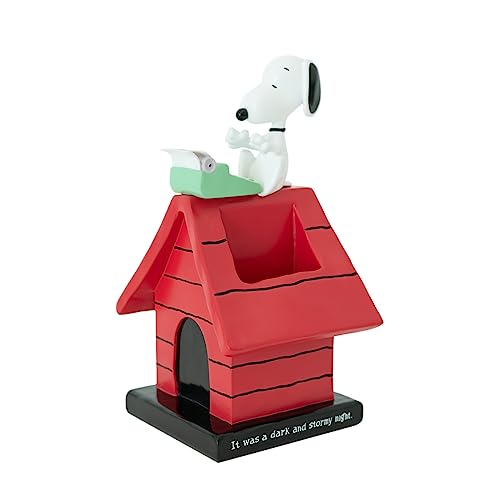 Suporte para caneta Snoopy | Presentes Snoopy | Boneco Snoopy Peanuts | Organizador de mesa | Decoração de mesa | Presentes fofos | Estojo de lápis Snoopy | Pote de caneta Snoopy | Material de volta