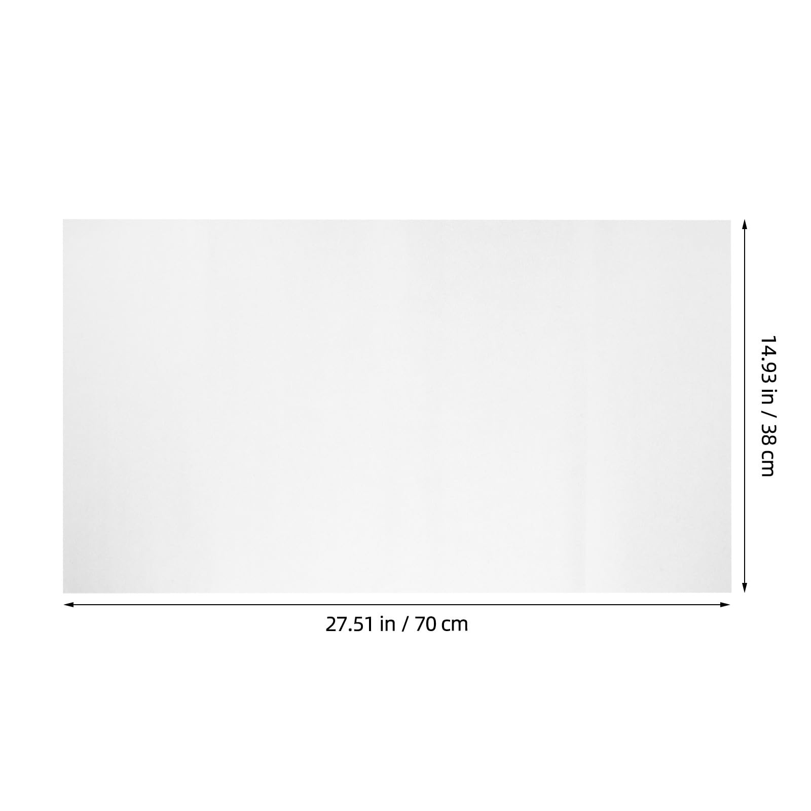 EXAOMBLE Papier D'emballage Blanc 70x38cm Léger et Solide 100 Feuilles pour Emballage et Expédition D'articles Fragiles Lors de Déménagement
