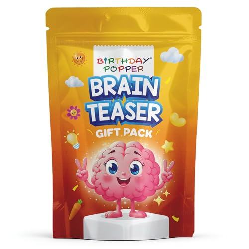 Image of Birthday Popper Handpicked Brain Teaser Gift Pack as Birthday Return Gifts | Premium Party Favor Combo with Fun, Engaging & Educational Gift Set for Unforgettable Celebrations