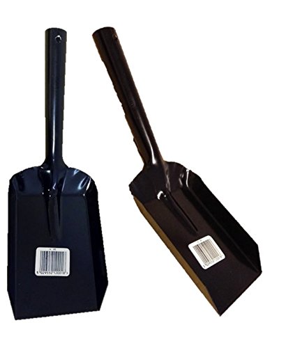10,16 cm (4)-Pala in metallo nero-Paletta per