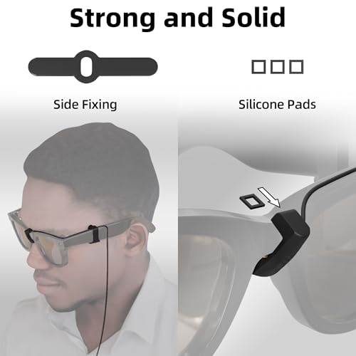 Image of DAIERTEK Extension Charging Cable for RayBan Meta Smart Glasses | Compatible with Wayfarer Skyler Headliner, For Eyeglasses Case Charger, Charging Cord