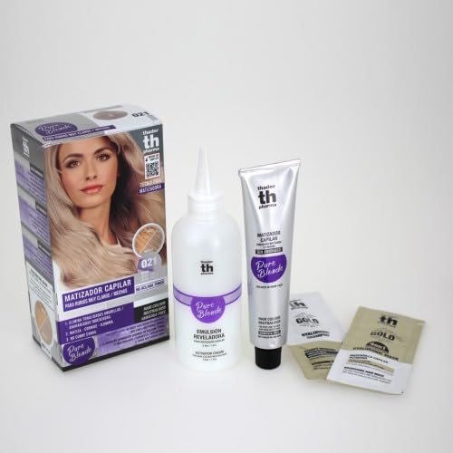 Piumer Kit matizador para rubios TH PHARMA Pure Blonde Beige