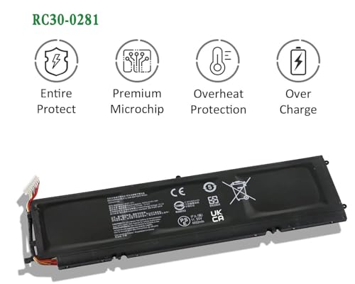 Batterie RC30-0281 Razer Blade Stealth 13 2019 2020 RZ09-0310 Max-Q - 5