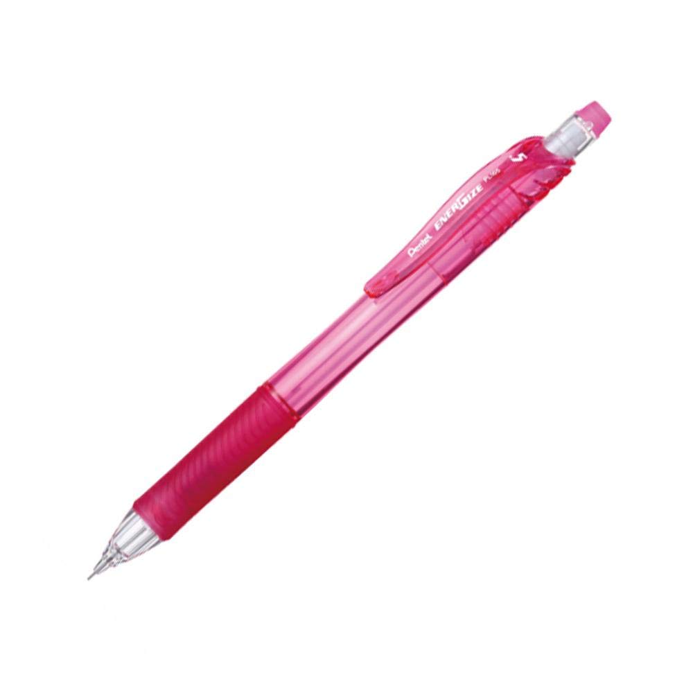 Pentel PL107-P Porte mine 0,7 mm Rechargeable avec Canon fixe Corps Rose