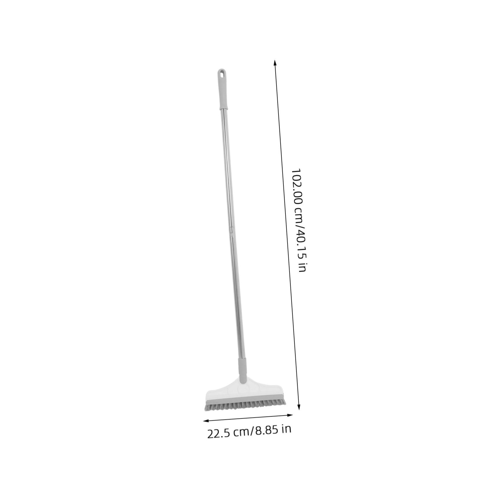 FOMIYES Tile Floor Cleaning Broom Indoor Broom for Hardwood Floors Long Handle Scrub Brush
