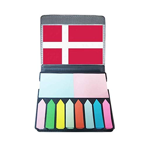 Autocollant drapeau Danemark pays Europe marque-page et marqueur de note