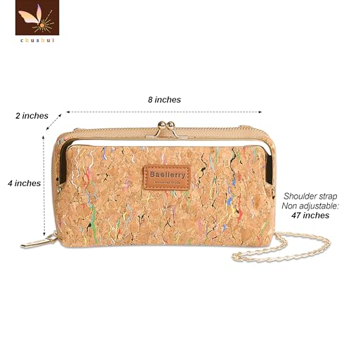 Petit sac en cuir avec sangle réglable chushui pour téléphone - 4
