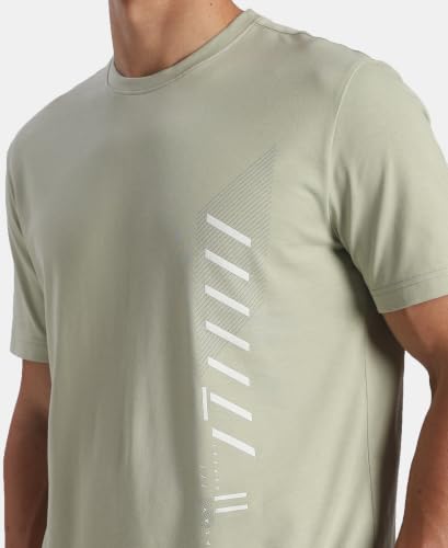 Image of Jockey 2718 Men Super Combed Cotton Printed Round Neck Half Sleeve T-Shirt
