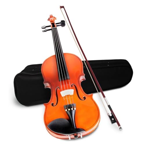 TrAdE Shop Traesio- Violino da Studio 4/4 con Custodia Rigida