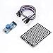 Produktbild 5V LED Regensensor Regentropfen Wassererkennung Feuchte Feuchtigkeitsmodul Kit für Arduino Weather Detector Monitor mit Kabel - Blau