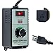 Hosyond AC Motor Variable Speed Controller 120V 12A, LED Voltage Display Power Regulator for Ceiling Fans Blower Hydroponics Inline Duct Exhaust