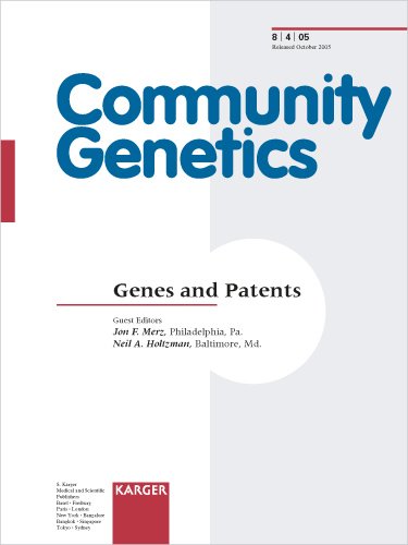 Genes And Patents: Community Genetics 2005, No 4