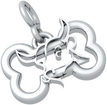 Bark Avenue Jewelers- Zodiac Pendant- Taurus - Large