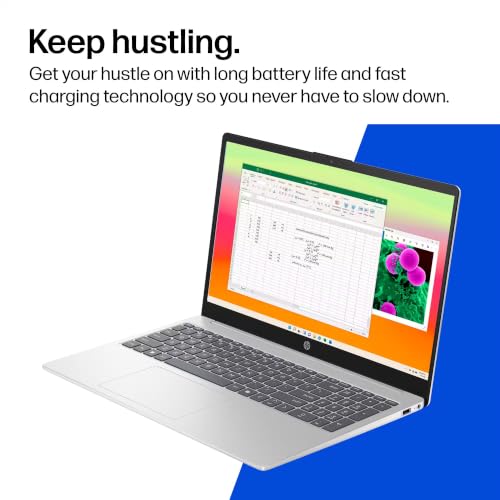 Image of HP 15.6 inch FHD Touchscreen Laptop, AMD Ryzen 7 7730U, 32GB RAM, 1TB SSD | AMD Radeon Graphics | 15.6 inch IPS Anti-Glare Display | Win 11 Pro | Numeric keypad | Copilot Key | Wi-Fi 6 | 720p Camera