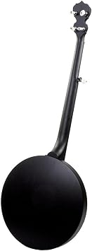 Deering Goodtime BLACKGRASS 5-String Bluegrass Banjo with Hard Case - All-Black Resonator, Neck and Hardware - Midnight