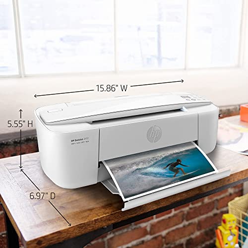 Hp Deskjet 3772 All-In-One Color Inkjet Printer Scanner And Copy, Instant Ink Ready, Wireless Printers For Home And Office, Photo Print, Built-In Wifi, T8W88A (Renewed) #TOP6