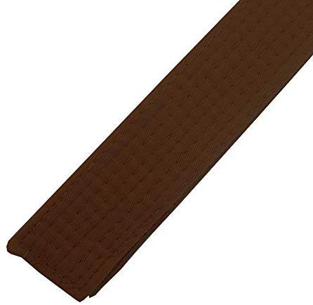 Ace Martial Arts Supply Black Stripe Color Belt (Brown, 5) #TOP2