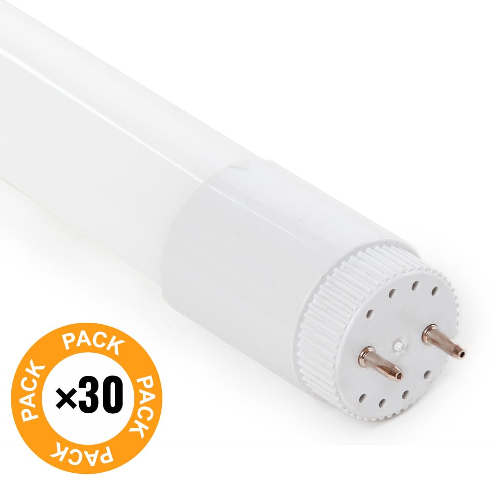 Pacchetto 30 Tubi LED T8 18W 1.440Lm 6000ºK 1200mm 40.000H [WR-T8-PC-1,2M-30-CW] | Greenice