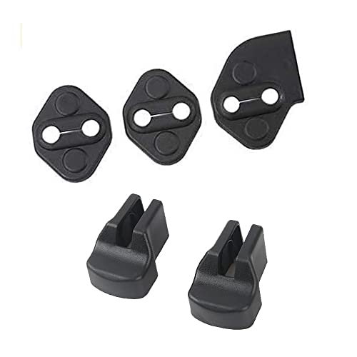 Boltry スズキ 新型ジムニー JIMNY JB64/JB74 専用 ABS素材 車用ドアロックカバー&ストッパ 取付け簡単 5枚 カーアクセサリー