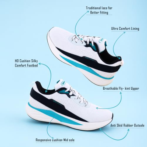 Image of SPARX Sports Shoes for Men - Stylish, Lightweight & Comfortable Athletic Lace-up Footwear