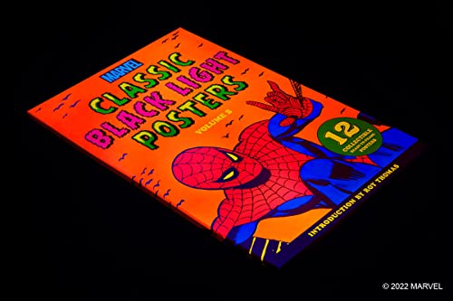 Marvel Classic Black Light Collectible Poster Portfolio Volume 2