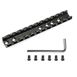 Persei Picatinny/Weaver Rail Mount for Marlin Lever Action 336/1894/1895 Series 11 Slots Rail Mount for Scopes and Optics