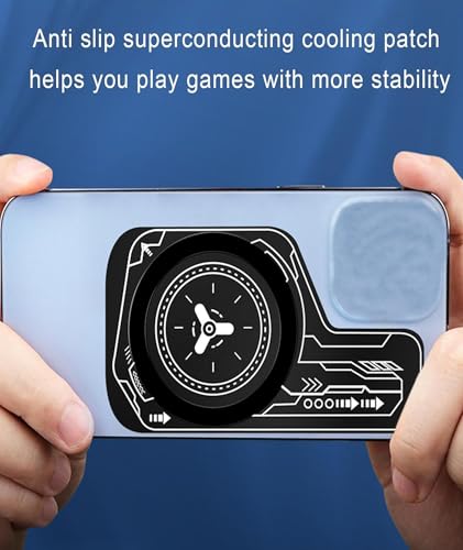 Image of 2PCS Cooling Pad for Mobile, Phone Cooler with Heat Dissipation Technology, Universal Cooling Plate for Smartphones Gaming Accessories, Maintain a Stable Device Temperature During the Game Process